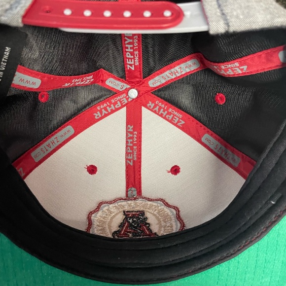 Alabama Crimson Tide Hat Retro Old School Classic Big AL Zephyr Snapback Cap NWT - Picture 6 of 7